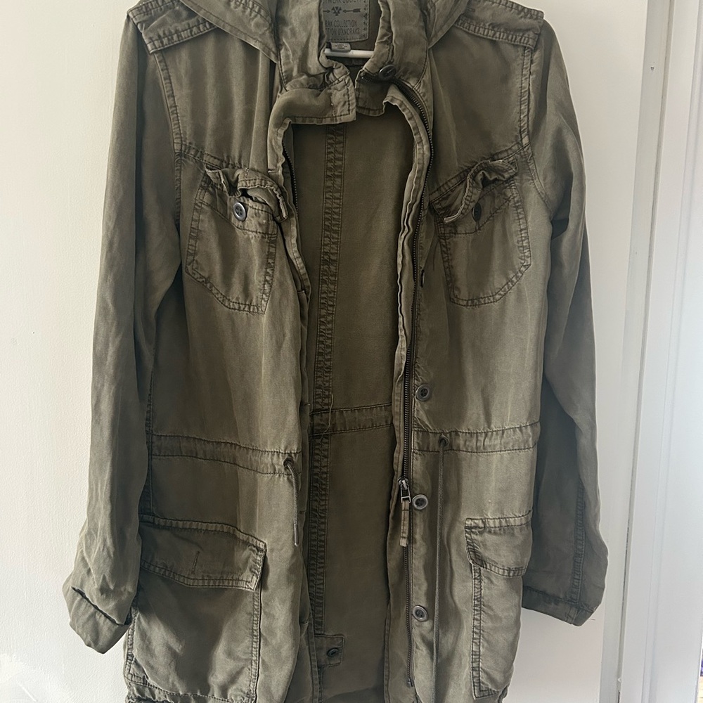 Streetwear Society Olive Utility Jacket